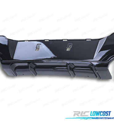 DIFFUSORE BMW F20 F21 10-15 LOOK M PERFORMANCE CARBONIO