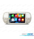 RADIO GPS ANDROID 12 PER FIAT 500 07-15 BIANCO