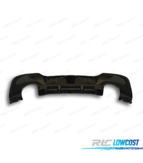 DIFFUSORE BMW F20 F21 11-15 LOOK M PERFORMANCE NERO LUCIDO