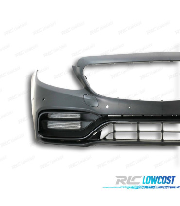 PARAURTI ANTERIORE PER MERCEDES CLASSE C W205 18-21 LOOK AMG C63