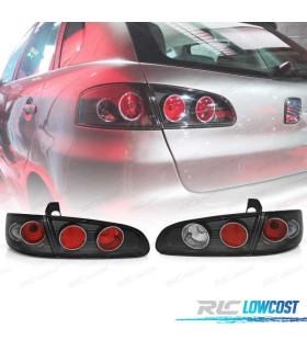 FANALI SEAT IBIZA 6L 02-08 FONDO NERO