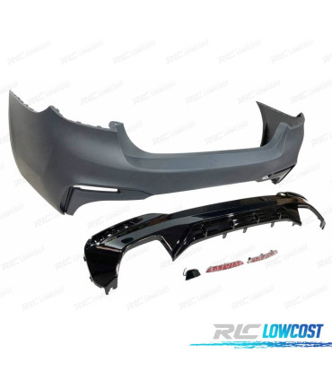 PARAURTI POSTERIORE PER BMW G30 LCI 20- LOOK M PERFORMANCE 550