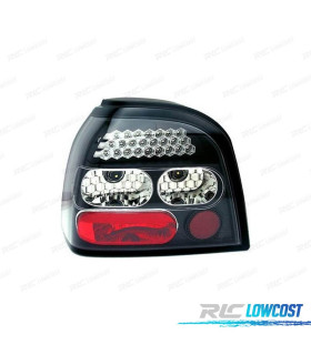 FANALI A LED NERI VOLKSWAGEN VW GOLF III 3 5P 92-97