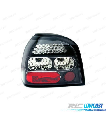 FANALI A LED NERI VOLKSWAGEN VW GOLF III 3 5P 92-97