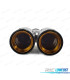 TERMINALE SCARICO DESTRO BMW LOOK M PERFORMANCE IN CARBONIO DORATO