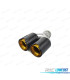 TERMINALE SCARICO DESTRO BMW LOOK M PERFORMANCE IN CARBONIO DORATO
