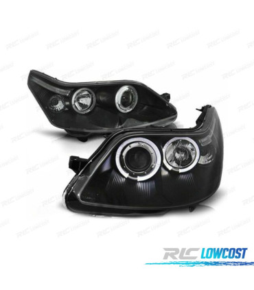 FARI CITROEN C4 04-09 ANGEL EYES FONDO NERO