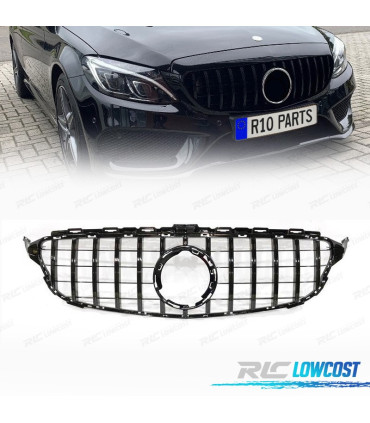 GRIGLIA PER MERCEDES W205 18- LOOK AMG GT NERO