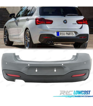 PARAURTI POSTERIORE BMW F20 F21 15-18 LCI LOOK M PDC DOPPIA USCITA