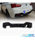 DIFFUSORE BMW F20 LCI 15- LOOK COMPETITION NERO LUCIDO