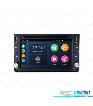 RADIO GPS ANDROID 12 PER SEAT SKODA VOLKSWAGEN VW 7" TOUCH HD DVD BLUETOOTH USB SD