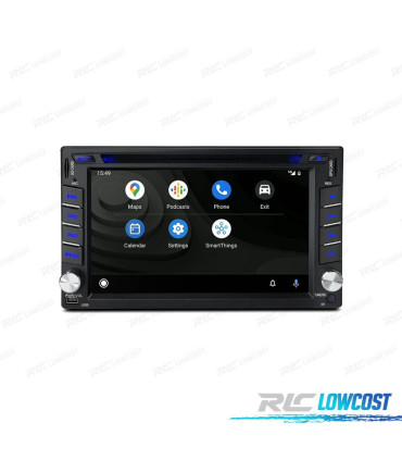 RADIO GPS ANDROID 12 PER SEAT SKODA VOLKSWAGEN VW 7" TOUCH HD DVD BLUETOOTH USB SD