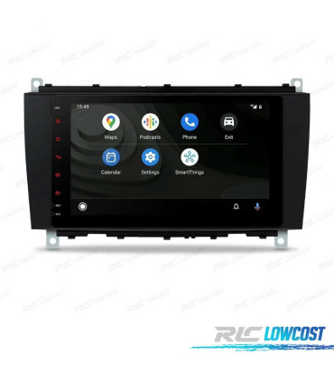 RADIO GPS ANDROID 12 PER MERCEDES W639 03-06 W203 00-04 W168 98-02 W209 W463 98-06