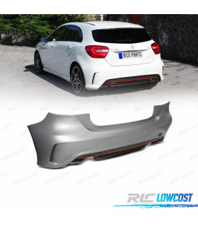 PARAURTI POSTERIORE MERCEDES A W176 12-15 LOOK AMG