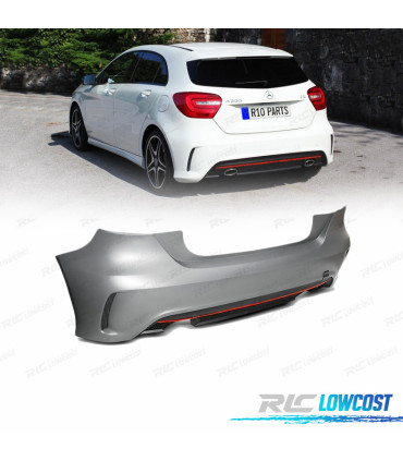 PARAURTI POSTERIORE PER MERCEDES A W176 12-15 LOOK AMG
