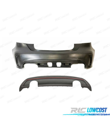 PARAURTI POSTERIORE PER MERCEDES A W176 12-15 LOOK AMG