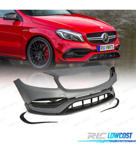 PARAURTI ANTERIORE MERCEDES CLASSE A W176 15-18 LOOK A45 AMG