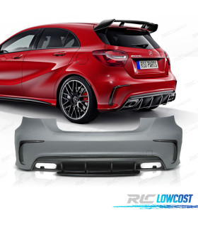 PARAURTI POSTERIORE MERCEDES A W176 15-18 LOOK AMG A45