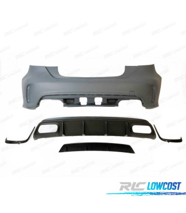 PARAURTI POSTERIORE MERCEDES A W176 15-18 LOOK AMG A45