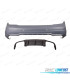 PARAURTI POSTERIORE MERCEDES CLASSE C W204 12-15 LOOK C63 AMG