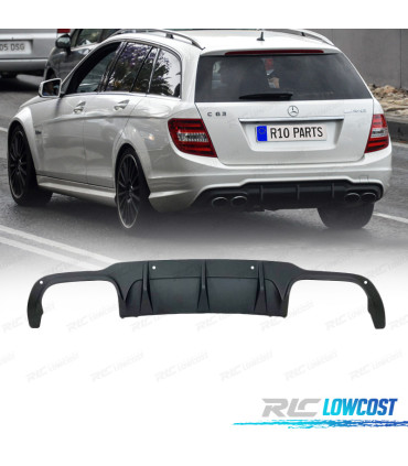 DIFFUSORE MERCEDES CLASSE C W204 12-15 LOOK C63 AMG