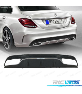 DIFFUSORE MERCEDES CLASSE C W205 15-18 LOOK AMG