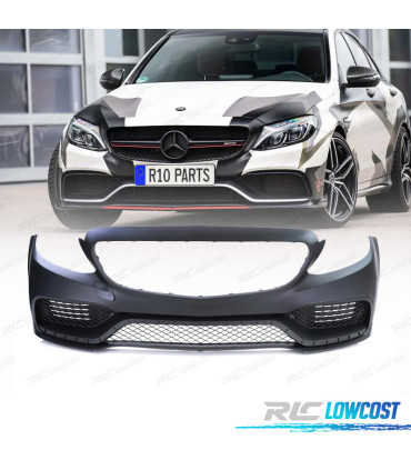 PARAURTI ANTERIORE MERCEDES CLASSE C W205 15-18 LOOK C63