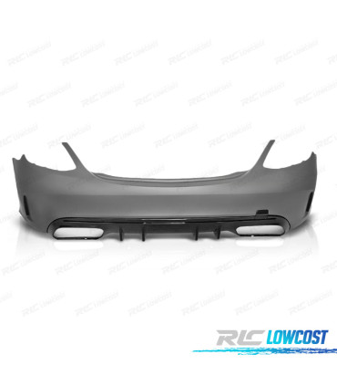 PARAURTI POSTERIORE MERCEDES CLASSE C W205 4P 19- LOOK C43