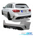PARAURTI POSTERIORE MERCEDES CLASSE C W205 5P 19- LOOK C43 PDC