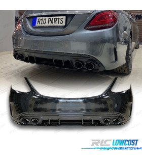 PARAURTI POSTERIORE MERCEDES CLASSE C W205 4P 19- LOOK C43