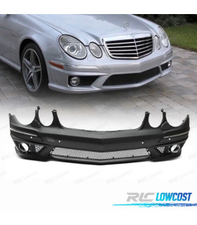 PARAURTI ANTERIORE MERCEDES CLASSE E W211 07-10 LOOK E63 AMG PDC