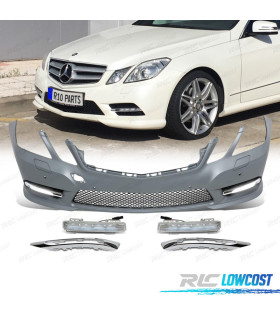 PARAURTI ANTERIORE MERCEDES CLASSE E W212 10-13 LOOK AMG PDC DRL