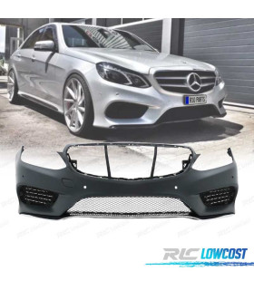 PARAURTI ANTERIORE MERCEDES CLASSE E W212 LOOK AMG E63 PDC 14-16
