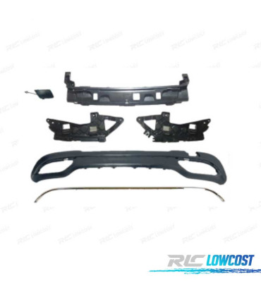 DIFFUSORE MERCEDES CLASSE E W212 14-16 LOOK AMG