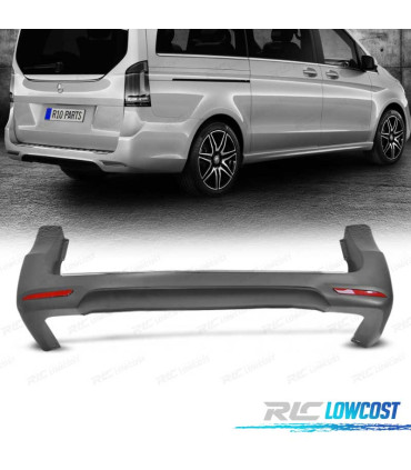PARAURTI POSTERIORE MERCEDES VITO W447 14-19 LOOK AMG