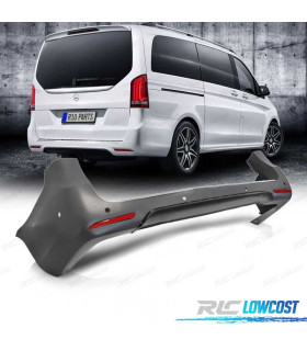 PARAURTI POSTERIORE MERCEDES VITO W447 14-19 LOOK AMG PDC