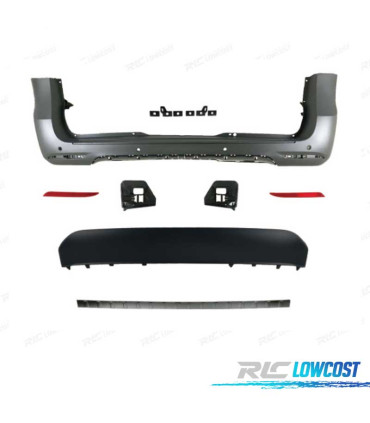 PARAURTI POSTERIORE MERCEDES VITO W447 14-19 LOOK AMG PDC