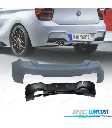 PARAURTI POSTERIORE BMW F20 F21 10-15 LOOK M PERFORMANCE
