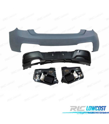 PARAURTI POSTERIORE BMW F20 F21 10-15 LOOK M PERFORMANCE