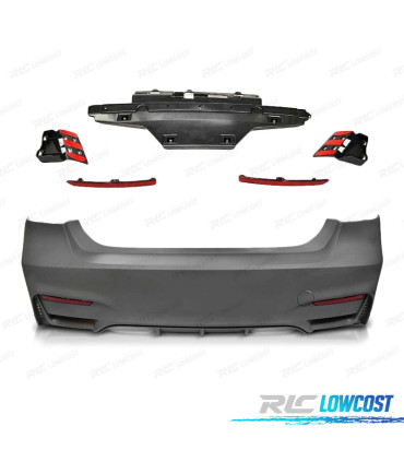 PARAURTI POSTERIORE BMW F30 12-18 LOOK M3