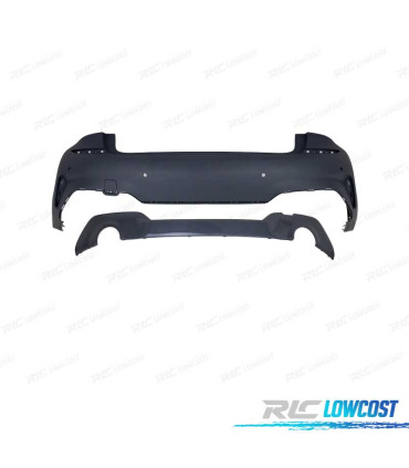 PARAURTI POSTERIORE BMW G20 19- LOOK M TECH PDC