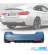 PARAURTI POSTERIORE BMW F32 F33 12-19 LOOK M PERFORMANCE