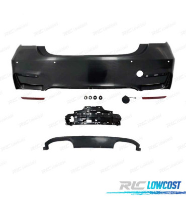 PARAURTI POSTERIORE BMW F32 F33 12-19 LOOK M4 PDC