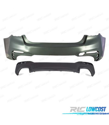 PARAURTI POSTERIORE BMW G30 17-19 LOOK M TECH