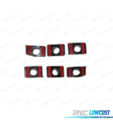 KIT 6 SUPPORTI PDC BMW F20 F21 11-14 PARAURTI ANTERIORE LOOK M TECH
