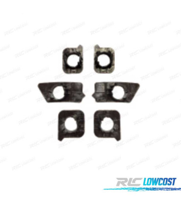 KIT 6 SUPPORTI PDC BMW G30 G31 PARAURTI ANTERIORE LOOK M TECH