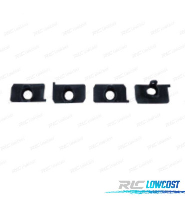 KIT 4 SUPPORTI PDC BMW E81 E87 04- PARAURTI POSTERIORE LOOK M TECH