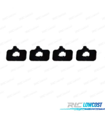 KIT 4 SUPPORTI PDC BMW F20 F21 15-18 PARAURTI POSTERIORE LOOK M TECH