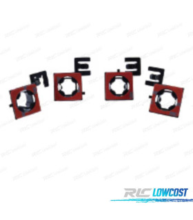 KIT 4 SUPPORTI PDC BMW F10 10- PARAURTI POSTERIORE LOOK M TECH