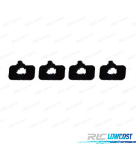 KIT 6 SUPPORTI PDC MERCEDES CLASSE E W212 15-17 PARAURTI ANTERIORE LOOK AMG.